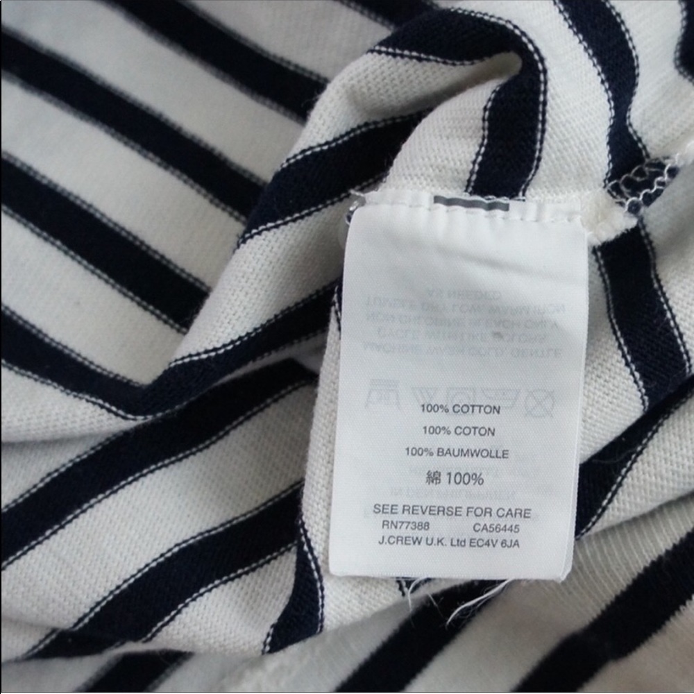 J Crew Striped Boatneck Shirt - Picture 8 of 8